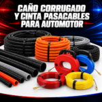 Caño Corrugado y Cinta Pasacables