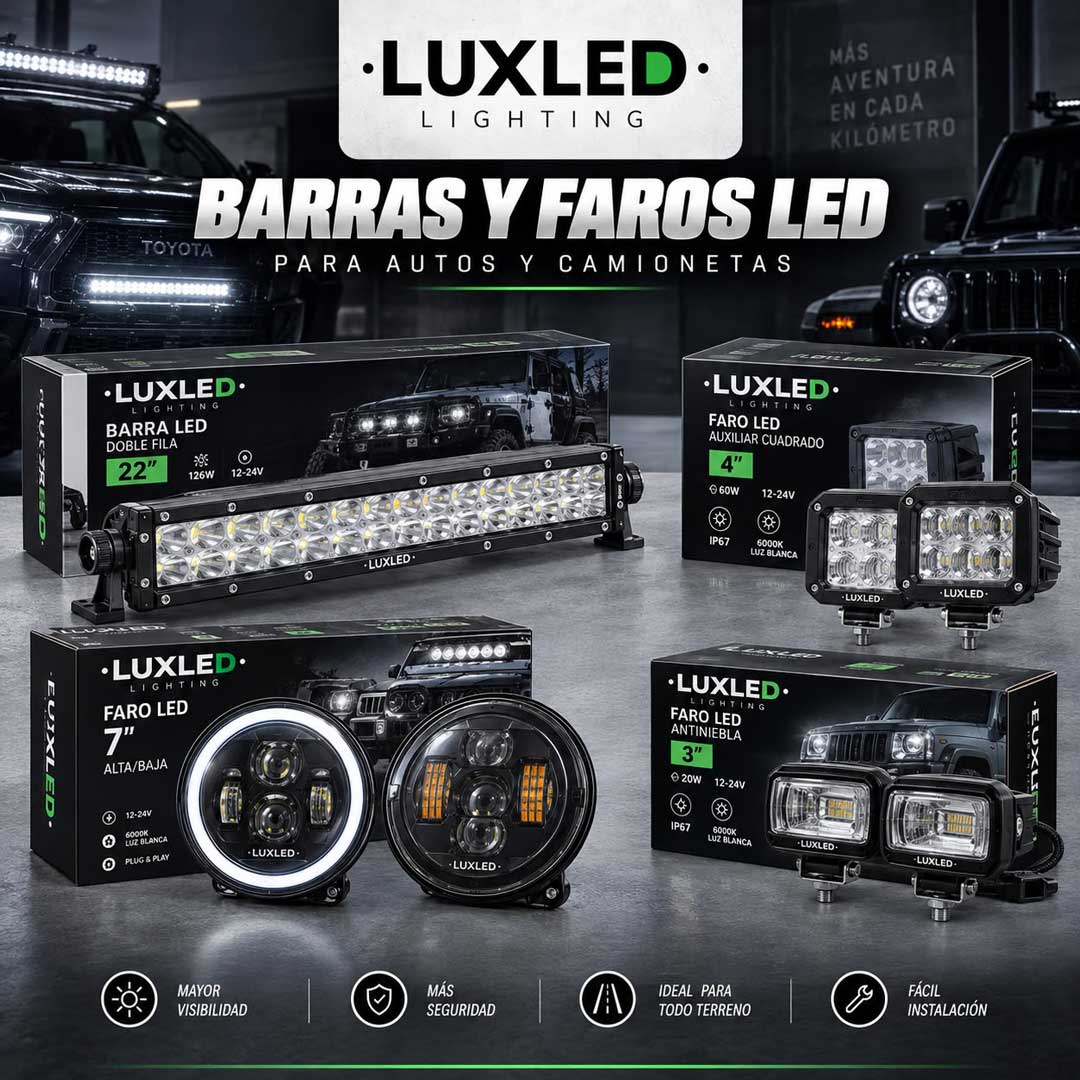 Faros y Barras LED